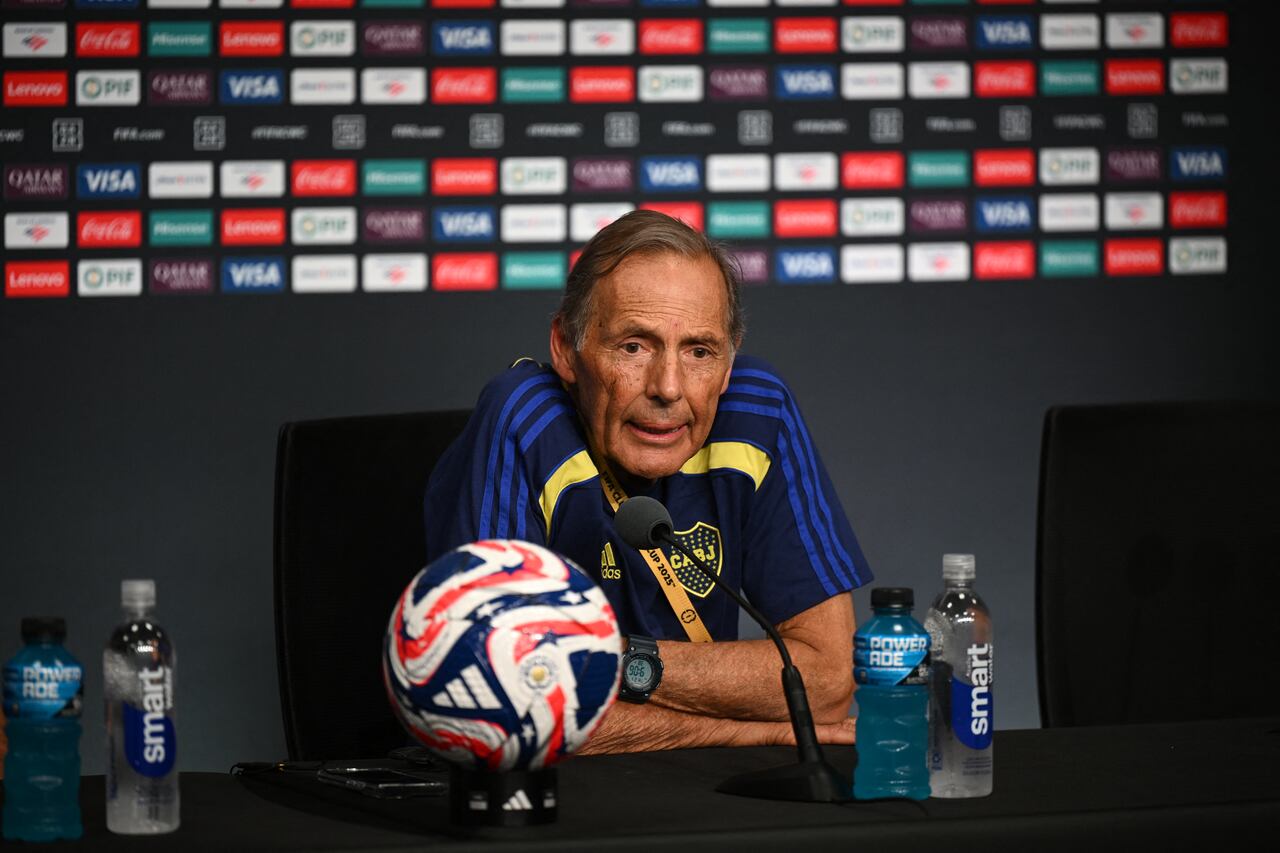 Miguel Ángel Russo, director técnico de Boca Juniors.