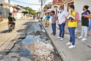 Imagen de una calle de Cartagena.