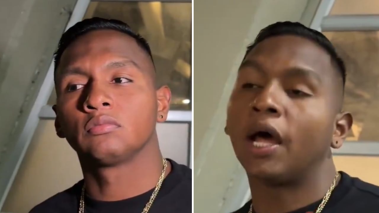 Alfredo Morelos reaccionó a pregunta incómoda en zona mixta, tras el partido de América vs. Nacional