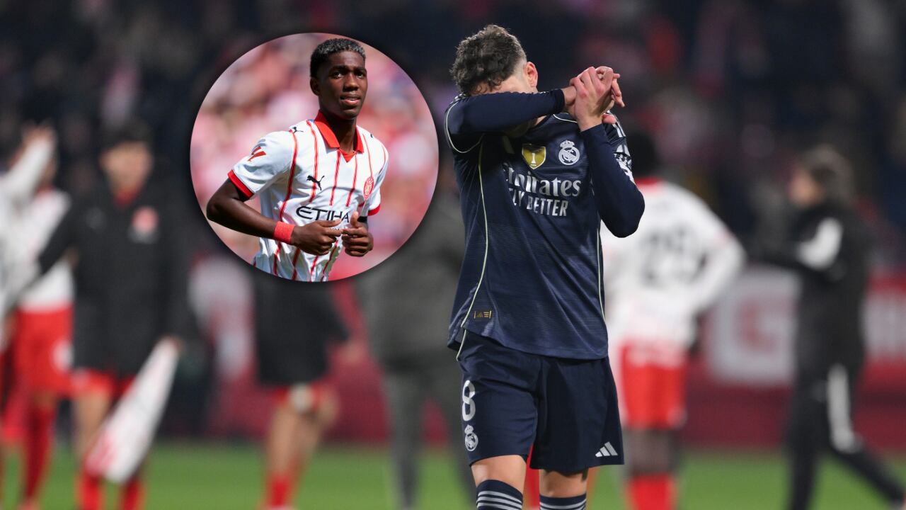 Yaser Asprilla le quitó puntos a Real Madrid con Girona en LaLiga