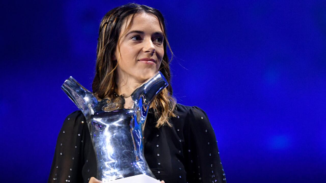 Aitana Bonmatí fue galardonada con el premio a mejor jugadora del año.