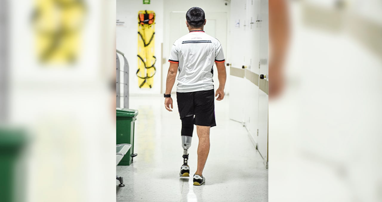 Las víctimas de minas reciben ayuda por las afectaciones físicas y psicológicas. Especialistas les ayudan para adaptarse a una nueva realidad.