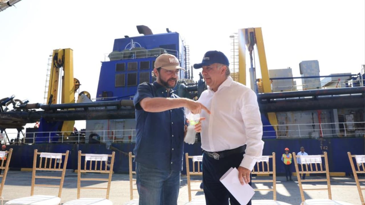 Alcalde de Barranquilla y Ministro de Transporte anunciaron la construción de una draga propia de la nación que, trabaje de manera permanente en el río Magdalena