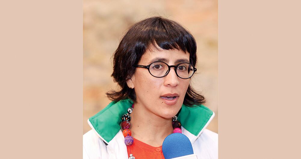 Susana Muhamad, concejala de Bogotá. 