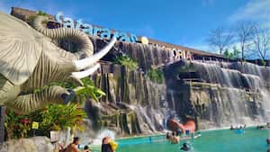 La hacienda es actualmente un parque temático.