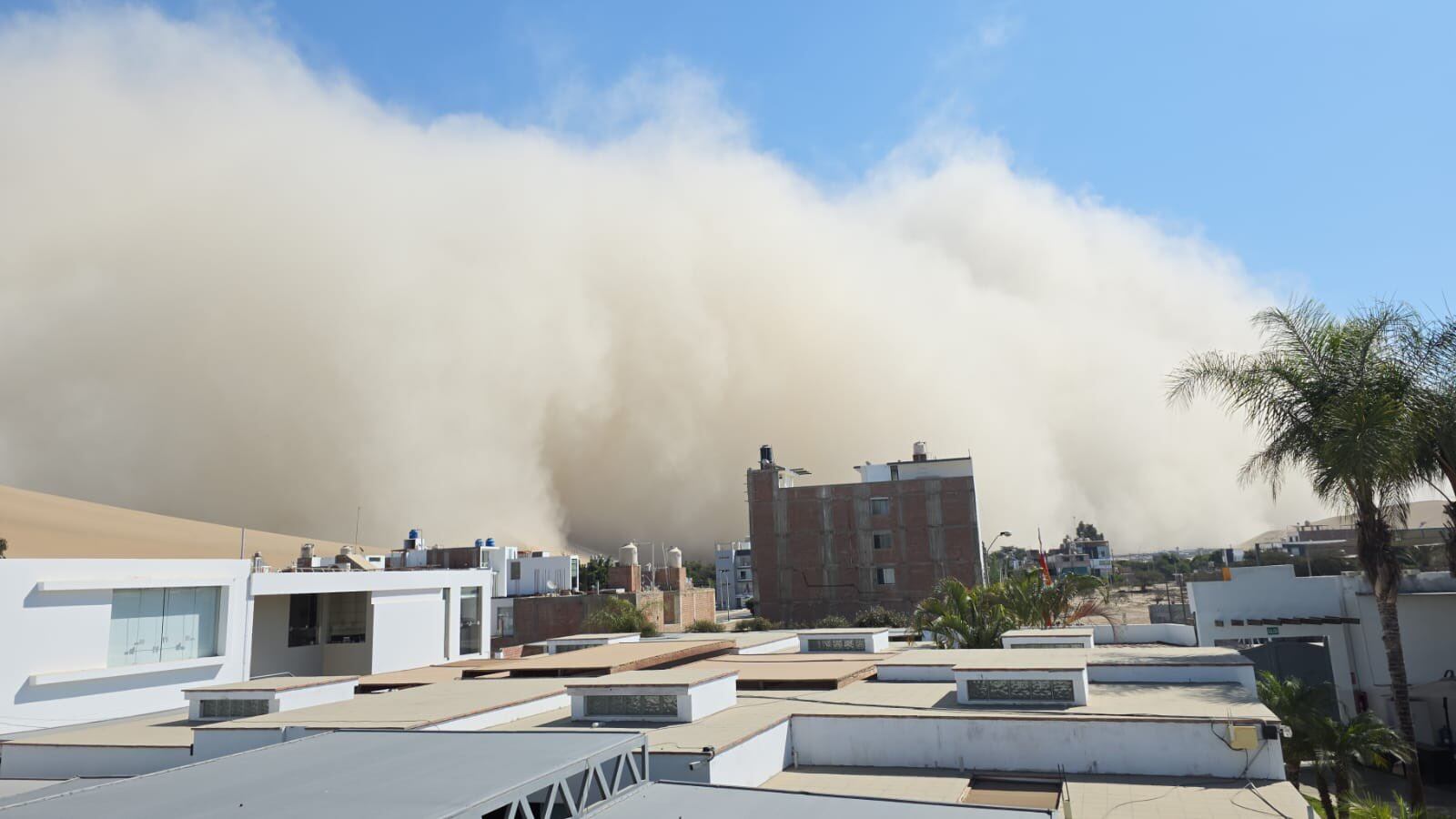 Tormenta de Arena en Perú