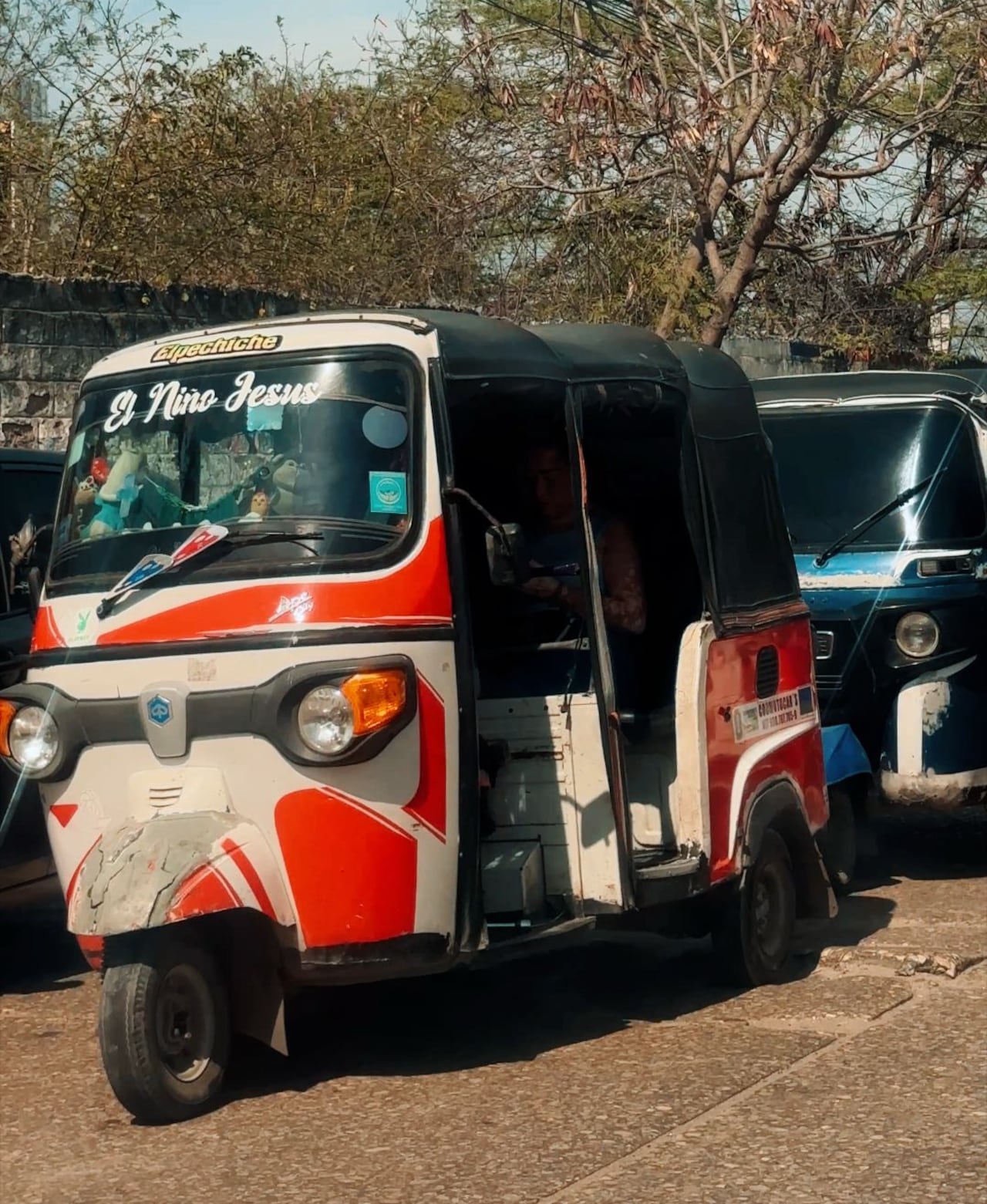 Motocarros de colores en Soledad, Atlántico.