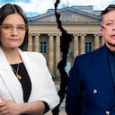 Angie Rodríguez y Gustavo Petro Casa de Nariño