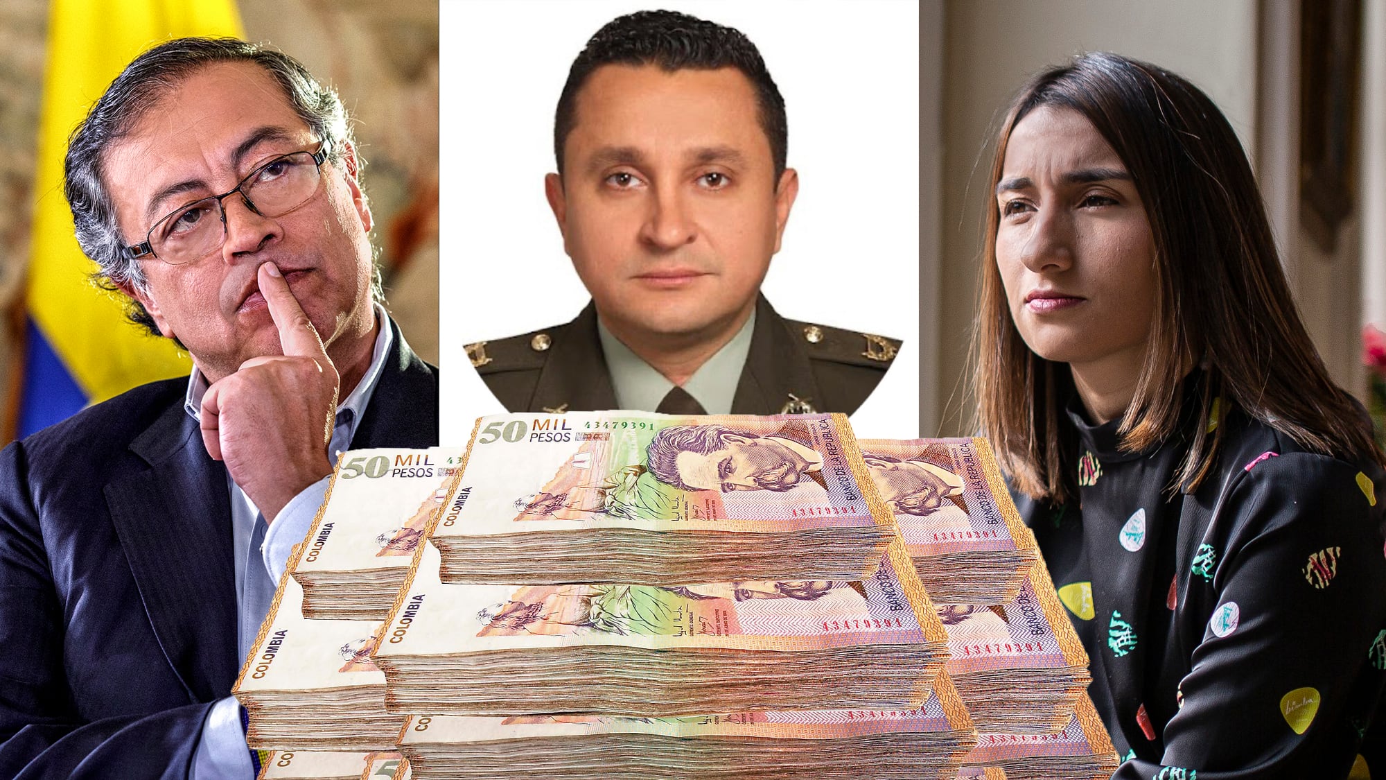 Petro, Dávila, Sarabia.