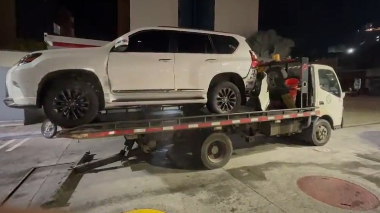 El vehículo que era conducido por el ciudadano en estado de embriaguez fue inmovilizado. Foto: Twitter @cebuenocad.