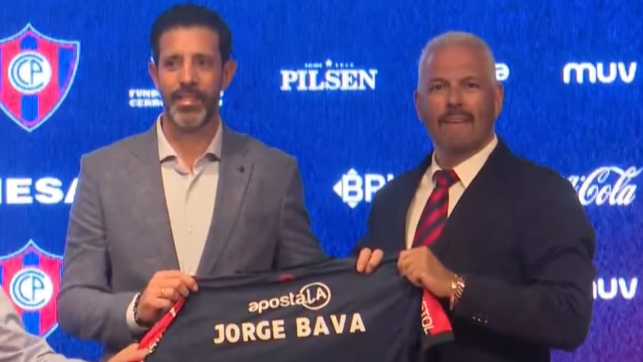 Jorge Bava, nuevo técnico de Cerro Porteño