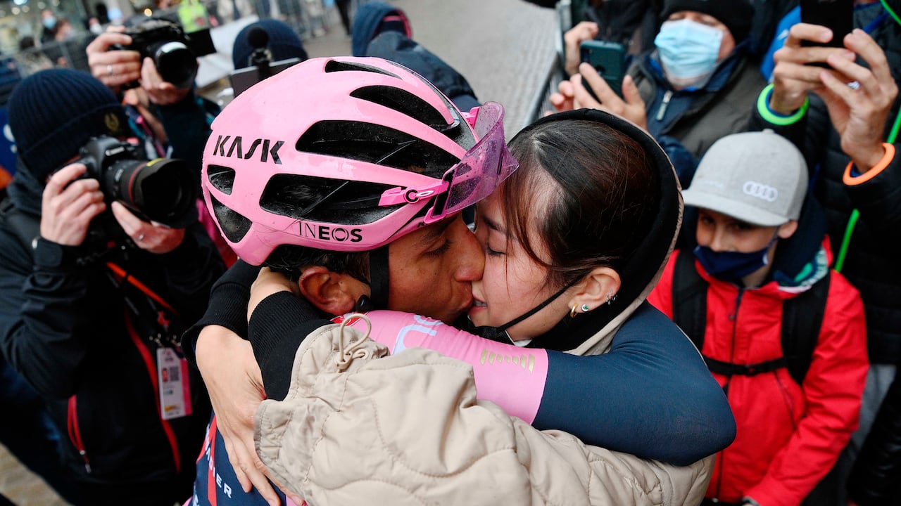 Egan Bernal en el Giro de Italia 2021