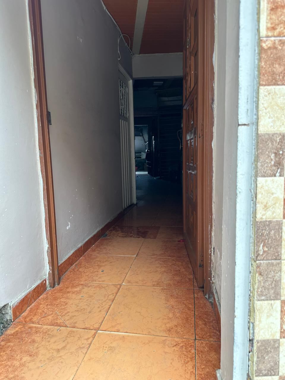 Lugar donde ocurrió el crimen de una pequeña niña en Cali