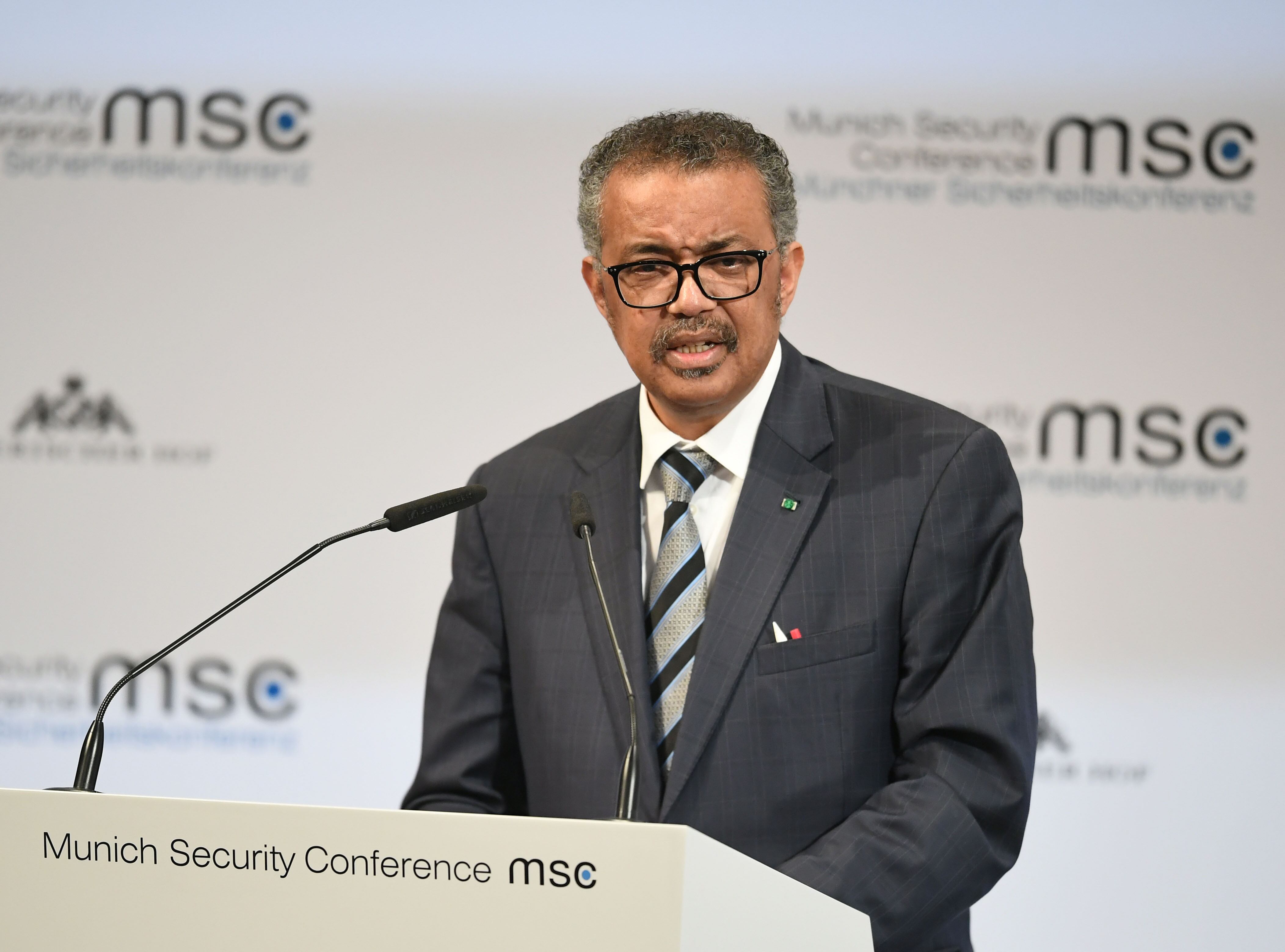 Tedros Adhanom Ghebreyesus, director de la OMS (Photo by Lu Yang/Xinhua xia Getty) (Xinhua/Lu Yang via Getty Images)