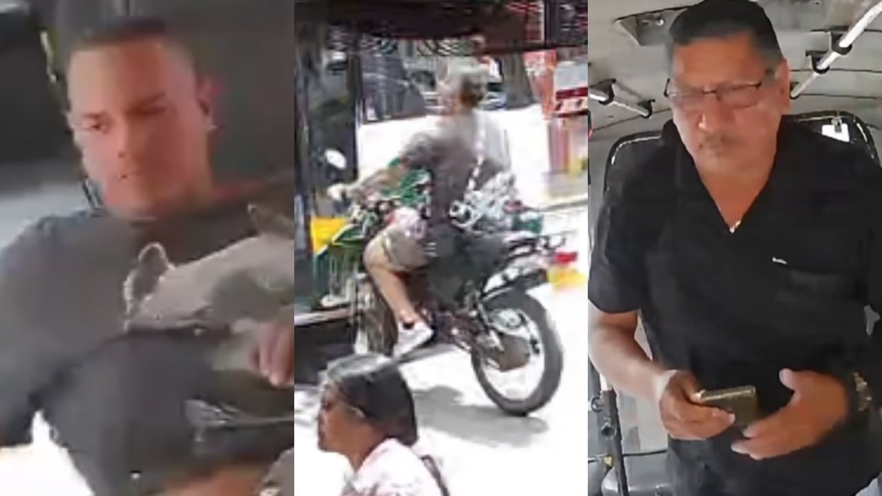 Momentos del accidente en Buga, Valle del Cauca.