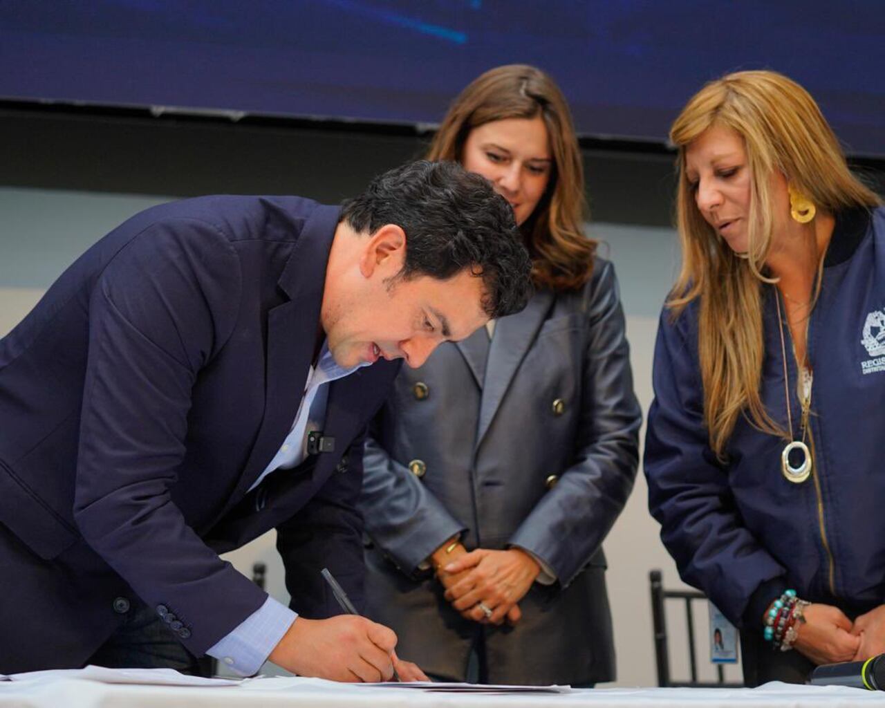 Rodrigo Lara, candidato a la alcaldía de Bogotá.