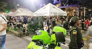 Zona donde aplicará el toque de queda para menores de edad en Medellín.