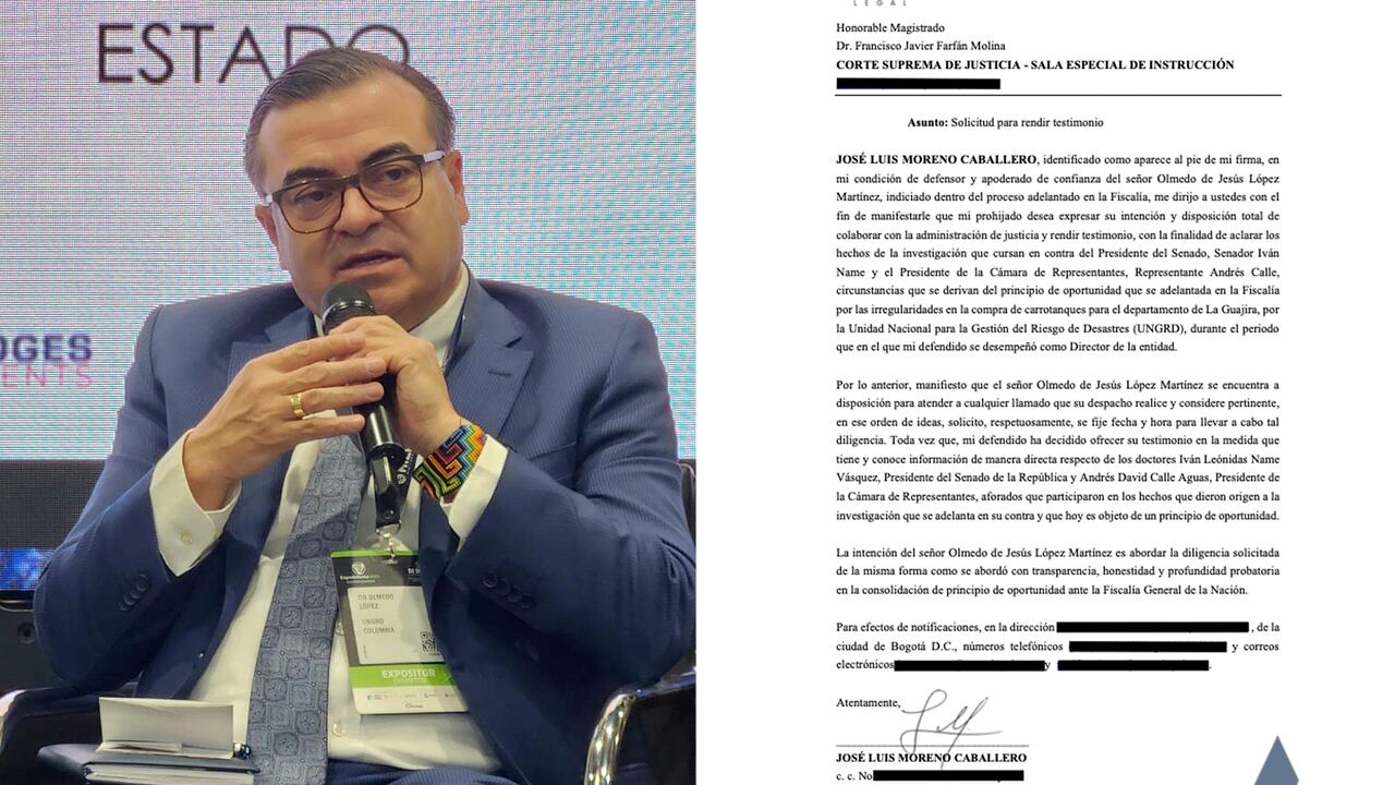 Olmedo López, Documento
