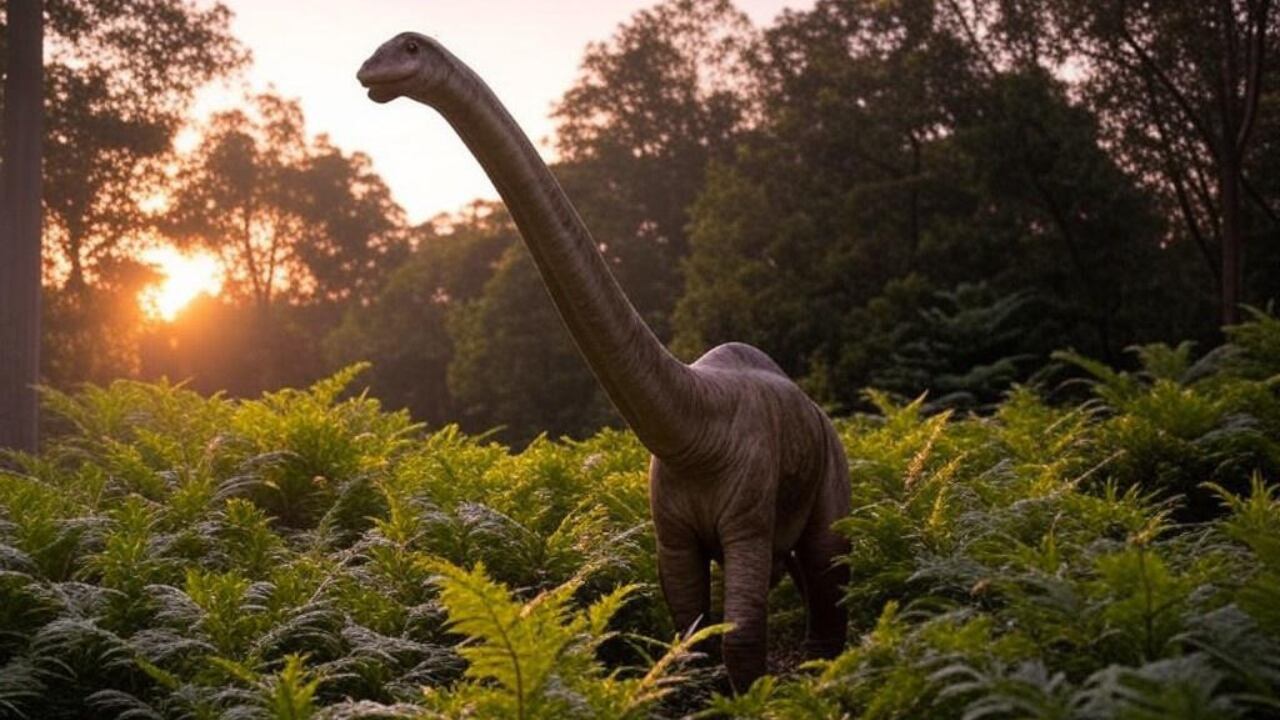 Se descubren huellas de saurópodos en Inglaterra, mostrando cómo estos gigantes caminaban.