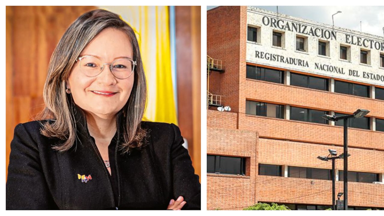 Cielo Rusinque y la Registraduría. (Imagen de referencia).