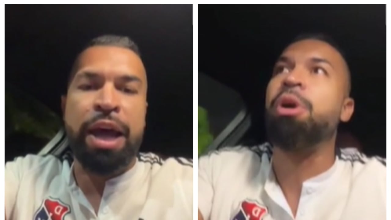 Andrés Cadavid, jugador del DIM, denuncia al presidente de Águilas Doradas de Rionegro.