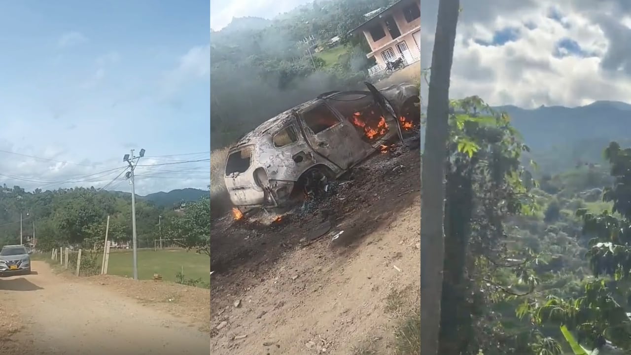 Hay fuertes combates entre el Ejército y las disidencias de las Farc en Toribío, Cauca.