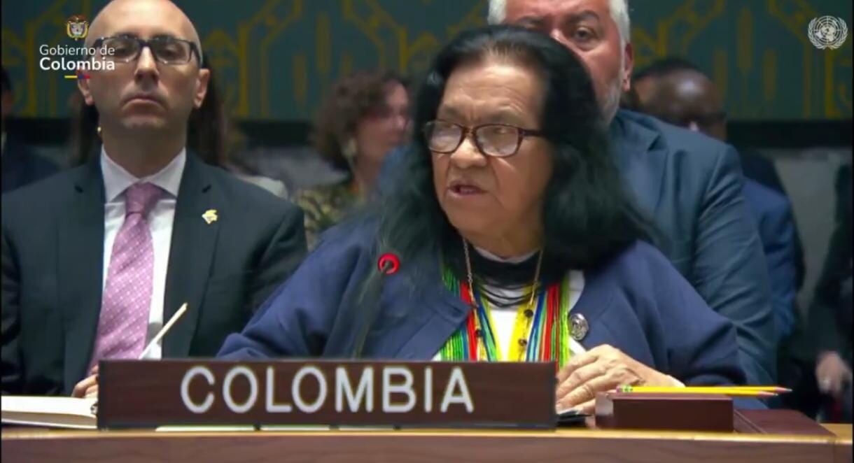 Leonor Zalabata Torres, embajadora de Colombia ante la ONU, habló sobre las acciones de Estados Unidos.