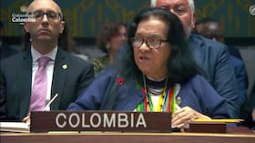 Leonor Zalabata Torres, embajadora de Colombia ante la ONU, habló sobre las acciones de Estados Unidos.