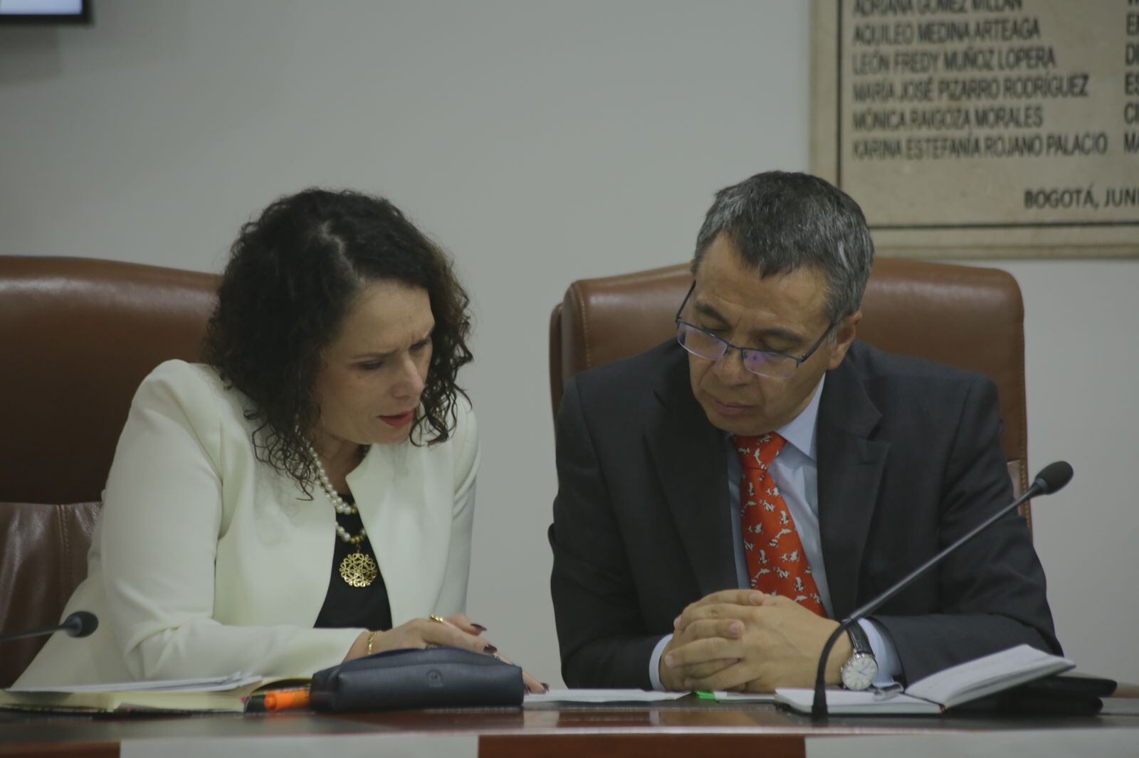 María Constanza García trabajó en los últimos meses al lado de William Camargo en la cartera de Transporte.