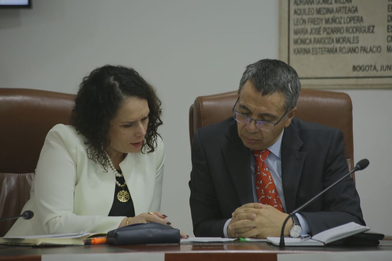 María Constanza García trabajó en los últimos meses al lado de William Camargo en la cartera de Transporte.