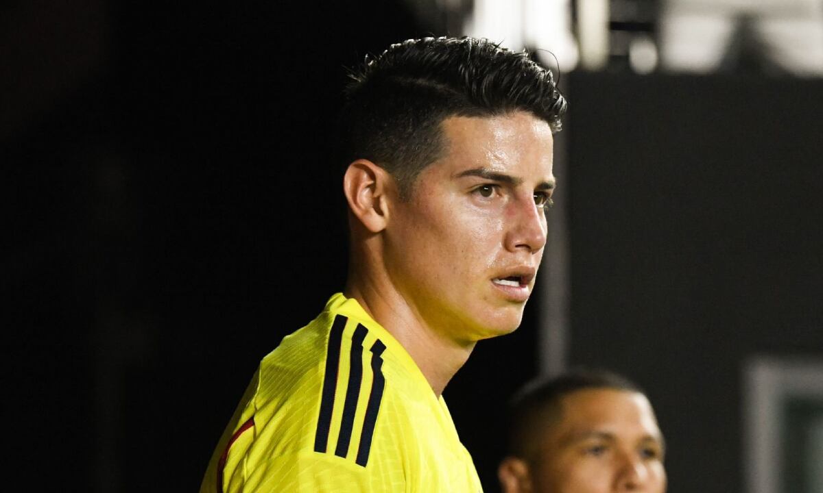 James Rodríguez. Foto: Twitter oficial James Rodríguez (@jamesdrodriguez).