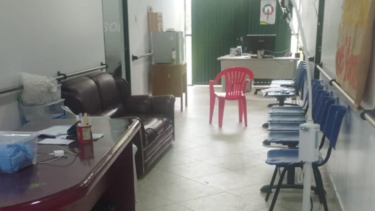 Robo en hospital de El Peñón, Santander.