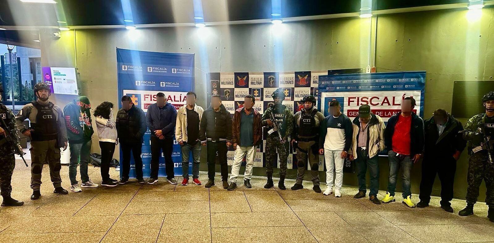 Las capturas se realizaron en el marco de dos operaciones de Contrainteligencia Militar.