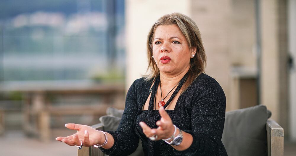 “Alfredo Saade es tan áspero, crudo y cruel como Armando Benedetti”, dice Mary Luz Herrán, exesposa de Gustavo Petro.