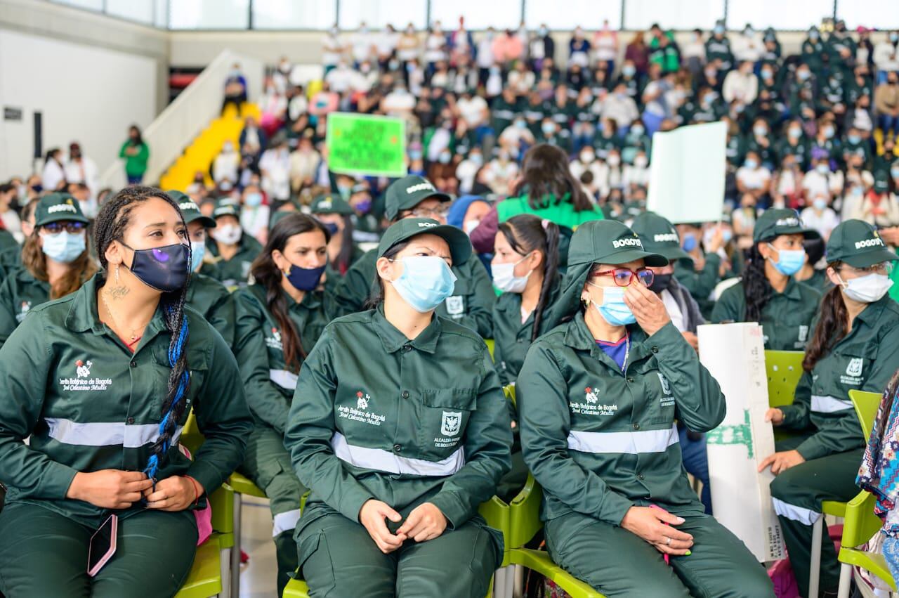 4.000 voluntarias del programa 'Mujeres que Verdecen' asistieron a la rendición de cuentas. La Secretaría de Ambiente espera poder aumentar el número de participantes en la iniciativa.
