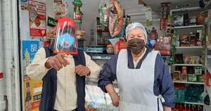 Los comerciantes de los centros de acopio reciben capacitación en protocolos de bioseguridad. Foto: Ipes