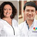 Inti Asprilla, Angélica Lozano y Camilo Romero.