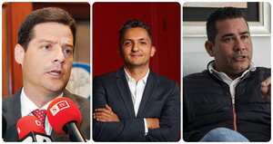 Mauricio Gómez Amín, Juan Pablo Gallo, y Alejandro Chacón.