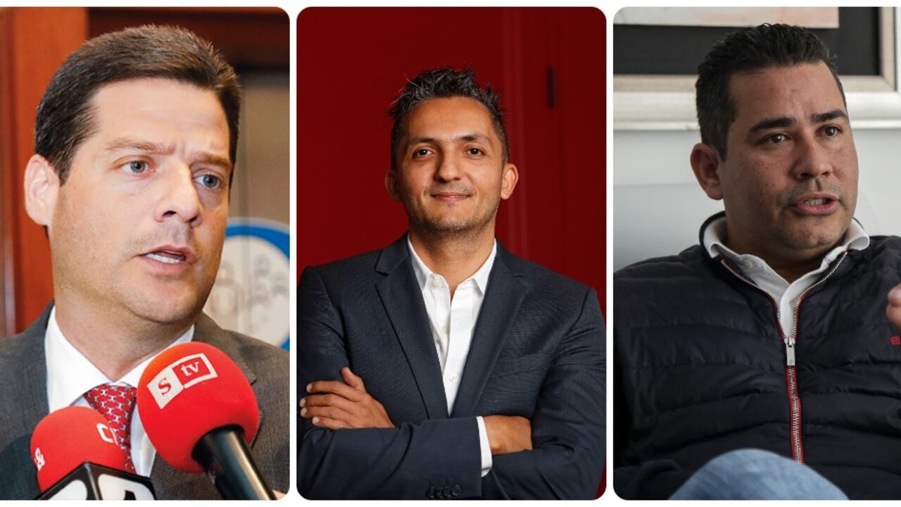 Mauricio Gómez Amín, Juan Pablo Gallo, y Alejandro Chacón.