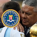 Chiqui Tapia abraza a Messi en la final del Mundial