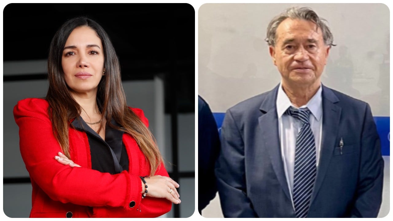 La abogada Sonia McCollins y Carlos Lehder