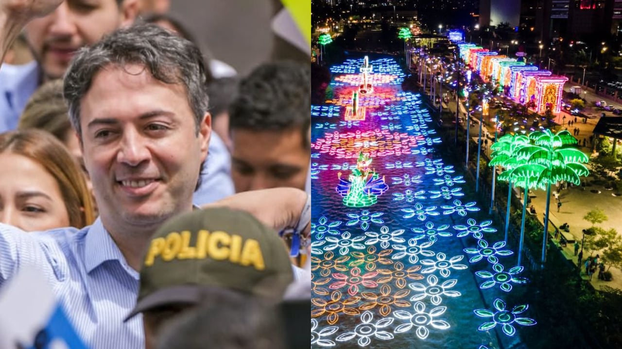 Daniel Quintero habla de los alumbrados en Medellín.