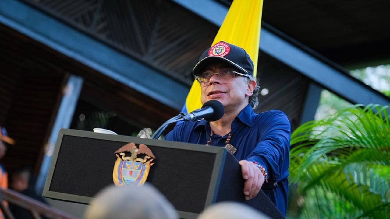 El presidente Gustavo Petro cuestionó el proceso electoral en el país.