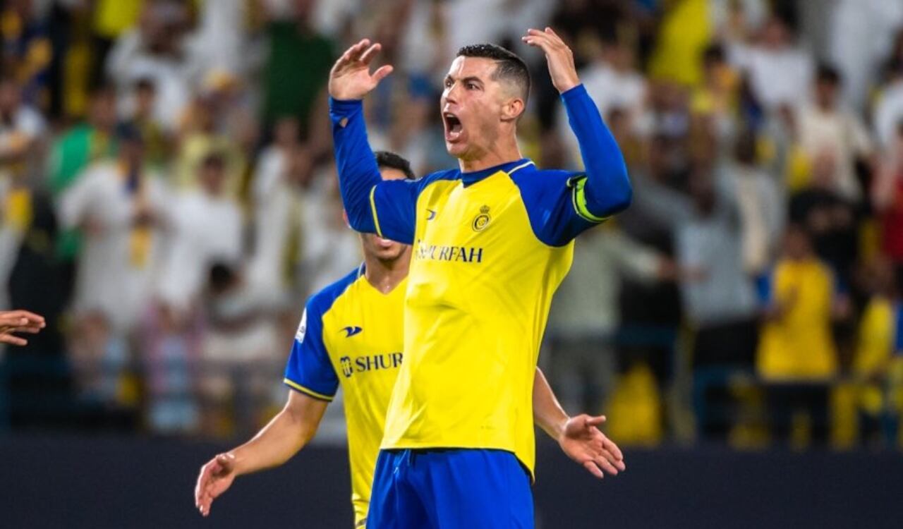 El poderío goleador de Cristiano Ronaldo no ha mermado desde su llegada a Arabia Saudita.