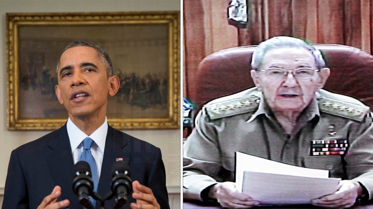 Barack Obama y Raúl Castro conversaron al menos durante una hora antes de dar a conocer las medidas.