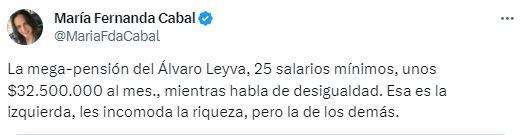 Trino de María Fernanda Cabal