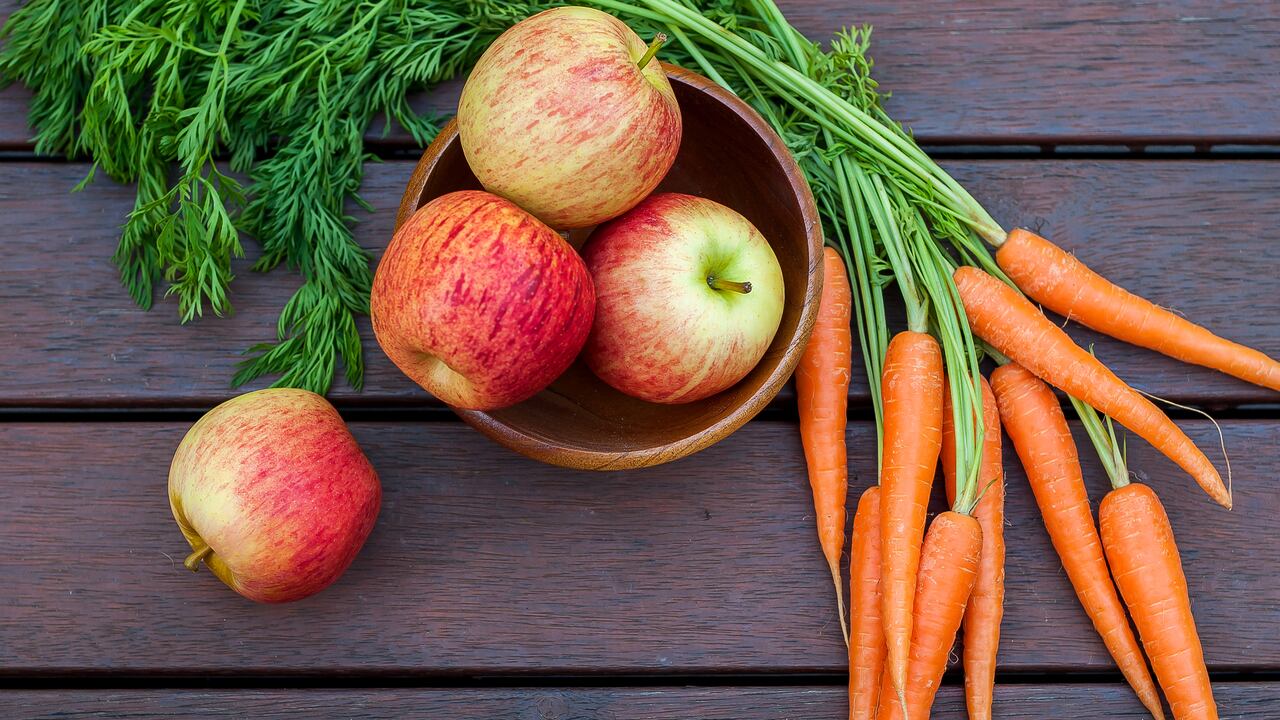 La zanahoria ayuda a mejorar el sistema inmune.