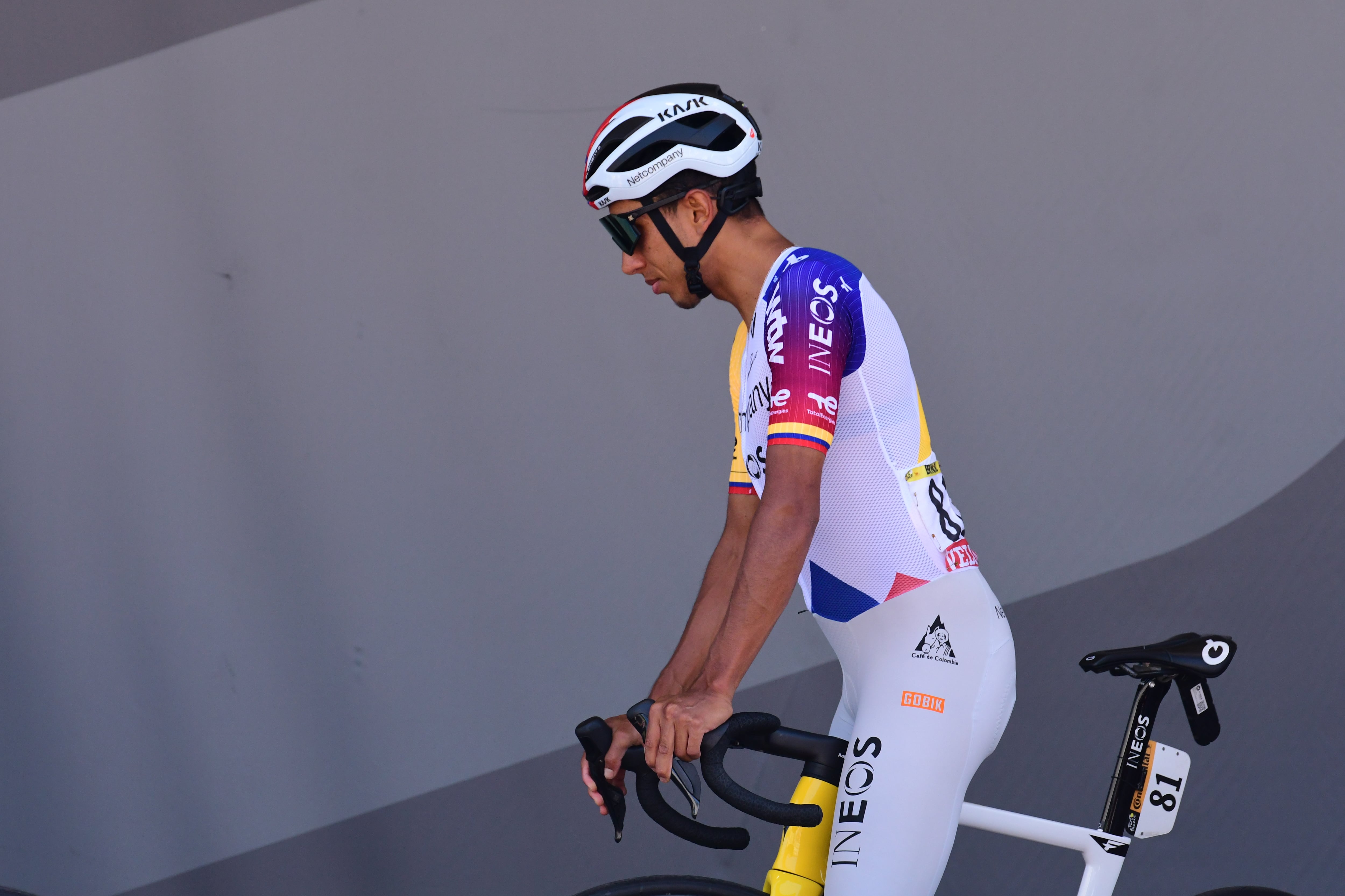Egan Bernal, ciclista colombiano del Netcompany INEOS