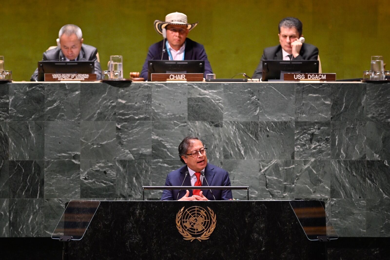 Presidente Gustavo Petro en la ONU