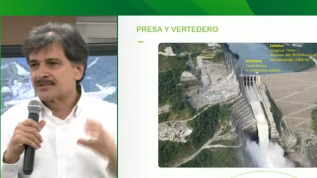 William Giraldo, vicepresidente de proyectos de Hidroituango
